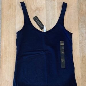 Banana Republic navy reversible tank top